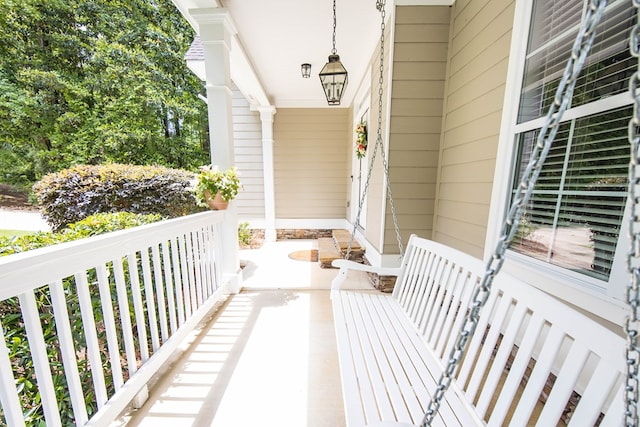 6027 Wellesley Dr, Columbus, GA 31904 - view of covered porch