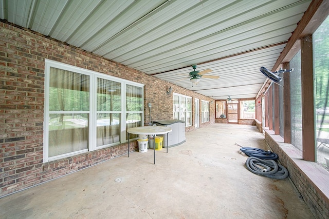 5604 Holland Dr, Columbus, GA 31909 - view of patio with a ceiling fan