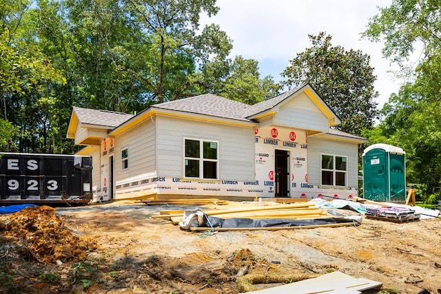 2801 22nd Ave, Phenix City, AL 36867 - unfinished property with a shingled roof