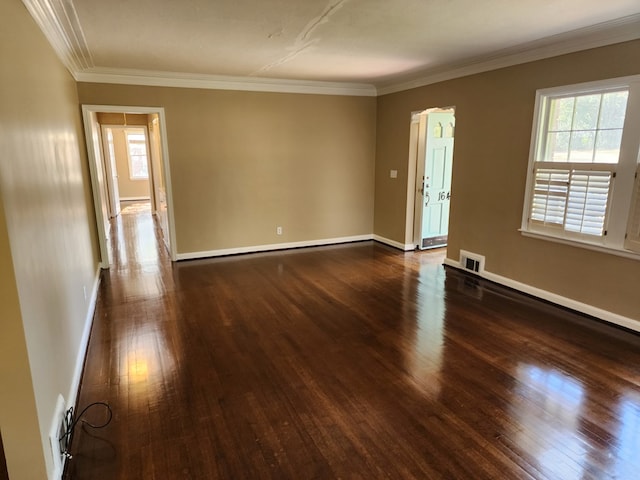 1640 Preston Dr, Columbus, GA 31906 - unfurnished room featuring wood finished floors, plenty of natural light, and ornamental molding