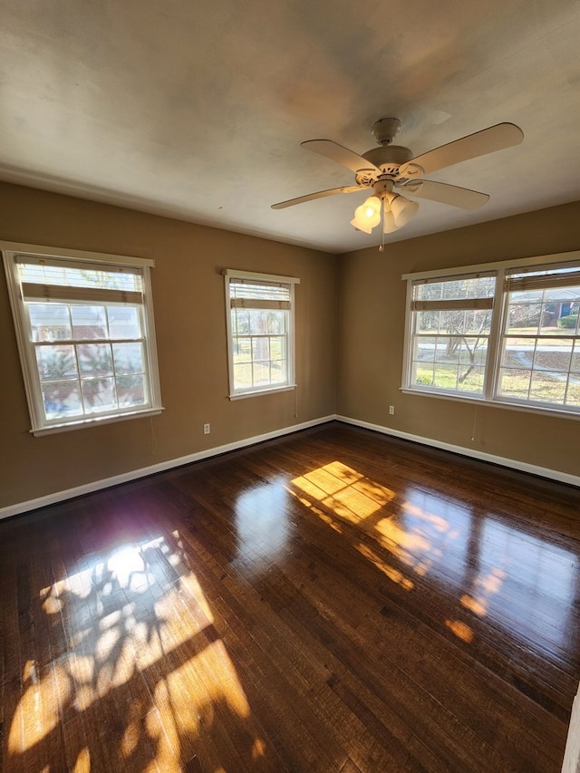 1640 Preston Dr, Columbus, GA 31906 - unfurnished room featuring wood finished floors and a ceiling fan