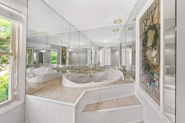 bathroom featuring plenty of natural light
