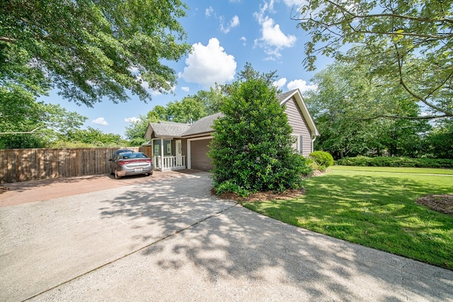 6130 Bristol Blvd, Columbus, GA 31904 - view of front of home with driveway and an attached garage