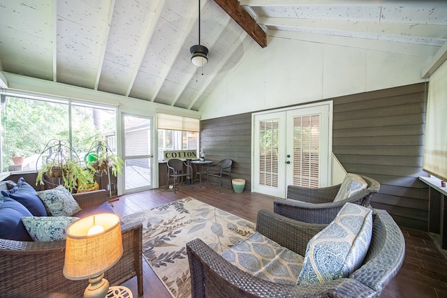 6130 Bristol Blvd, Columbus, GA 31904 - sunroom / solarium featuring french doors