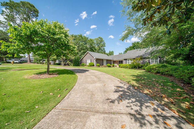 6130 Bristol Blvd, Columbus, GA 31904 - single story home featuring a front lawn and driveway