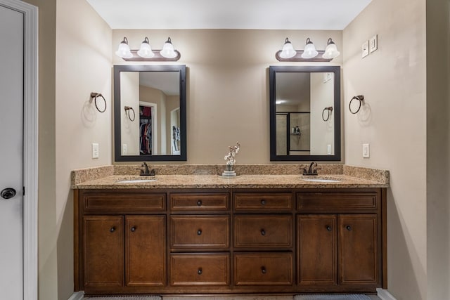 51 New Castle Dr, Phenix City, AL 36870 - full bath featuring double vanity and a shower