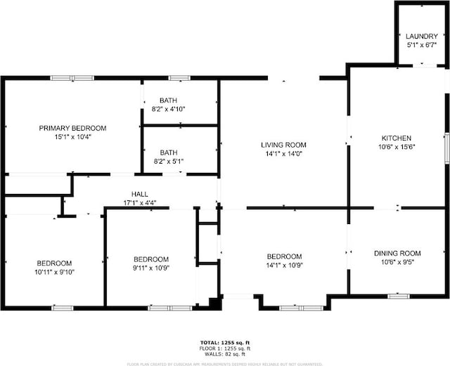 3224 Modler Dr, Columbus, GA 31909 - view of property floor plan