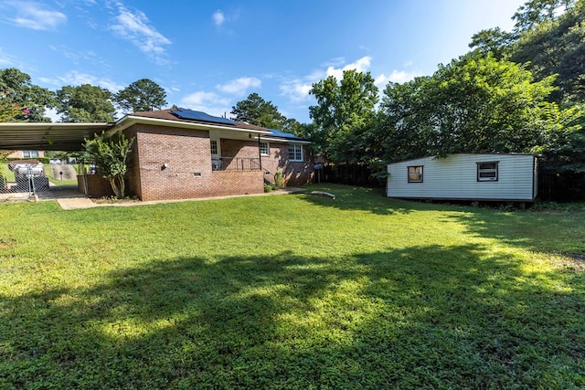 3224 Modler Dr, Columbus, GA 31909 - view of yard featuring an outdoor structure