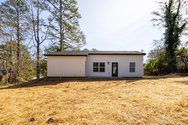 view of back of house