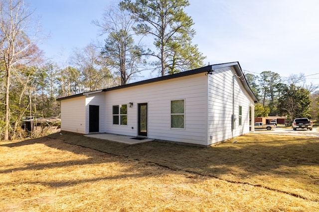 exterior space featuring a patio area