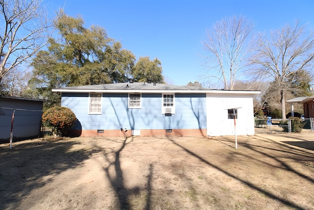 view of rear view of house