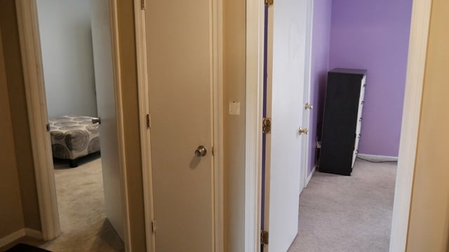 908 Arlington Dr, Columbus, GA 31907 - corridor featuring light carpet and baseboards