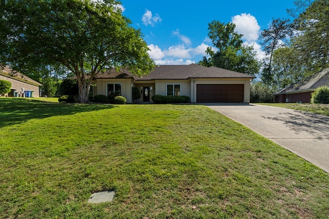 7096 Southwind Ct, Columbus, GA 31909 - single story home featuring an attached garage, driveway, and a front yard