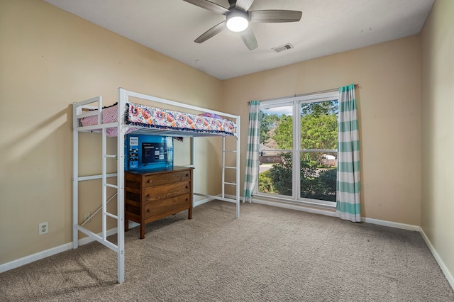7096 Southwind Ct, Columbus, GA 31909 - bedroom featuring carpet flooring, baseboards, and ceiling fan