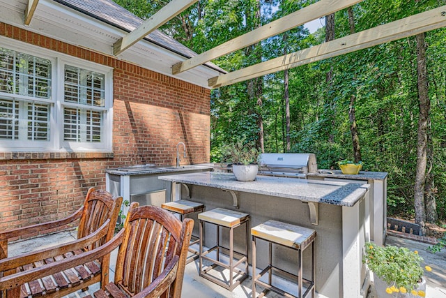5023 Masters Ln, Columbus, GA 31909 - view of patio / terrace with area for grilling