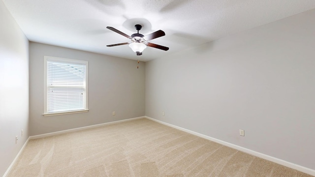 7315 San Vista Dr, Columbus, GA 31909 - unfurnished room featuring light carpet, baseboards, and ceiling fan