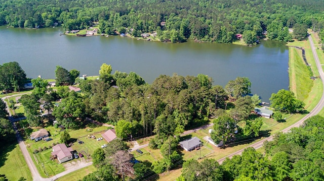 35 Dogwood St, West Point, GA 31833 - aerial view of a heavily wooded area and a nearby body of water