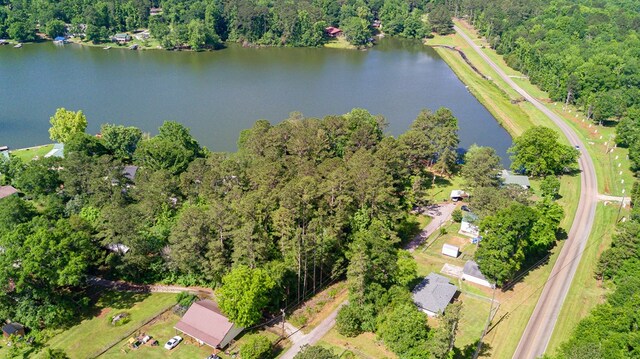 35 Dogwood St, West Point, GA 31833 - view of property location featuring a nearby body of water and a heavily wooded area
