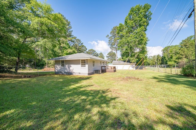 35 Dogwood St, West Point, GA 31833 - view of yard with central air condition unit