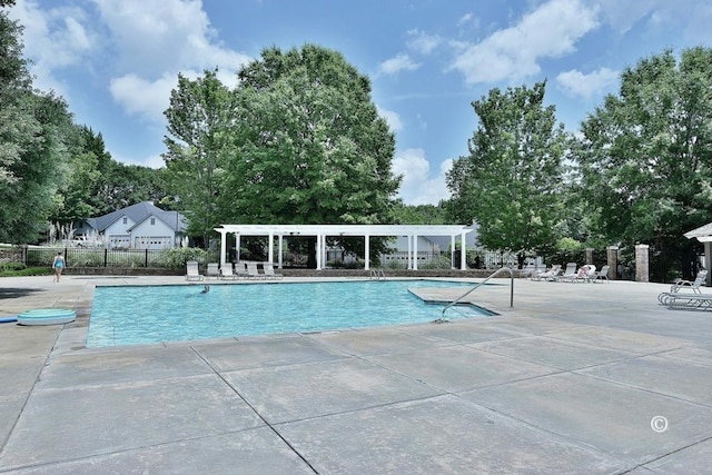 4854 Champions Way, Columbus, GA 31909 - community pool with a pergola and a patio area