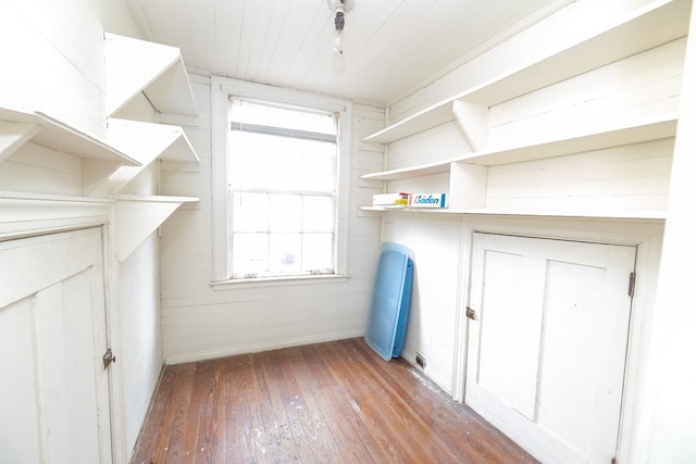 view of storage room