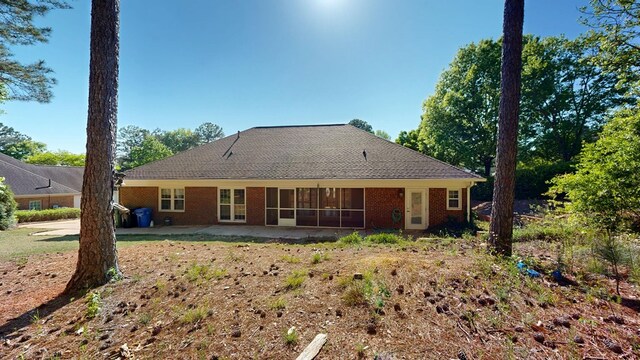 5007 Spyglass Ct, Columbus, GA 31909 - back of property with brick siding and a patio