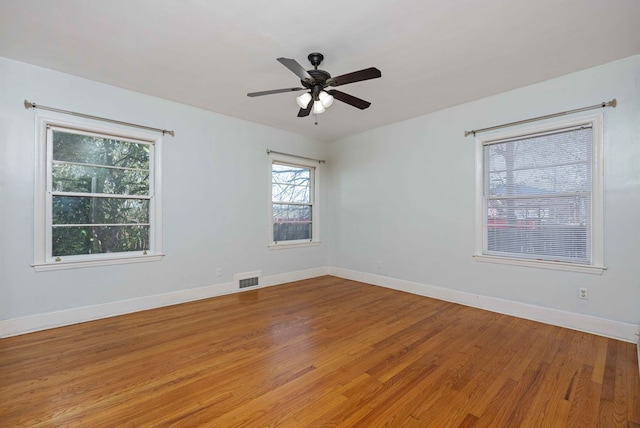 1712 Marilon Dr, Columbus, GA 31906 - unfurnished room with light wood finished floors, baseboards, and ceiling fan