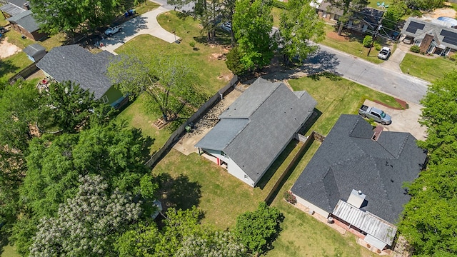 birds eye view of property featuring a residential view