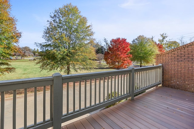 view of deck