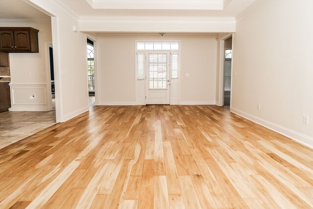 144 Lee Road 2083, Phenix City, AL 36870 - unfurnished room featuring light wood-style floors and crown molding