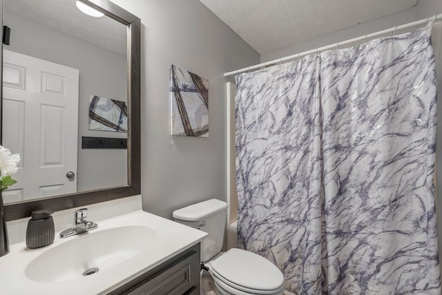 176 Lee Road 0504, Phenix City, AL 36870 - bathroom with vanity, a textured ceiling, and a shower with curtain