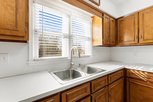 kitchen featuring sink