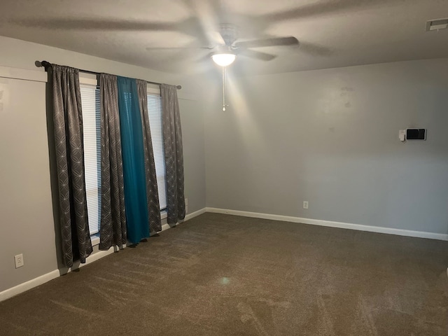 4229 Empire St, Columbus, GA 31907 - empty room featuring a ceiling fan and carpet floors