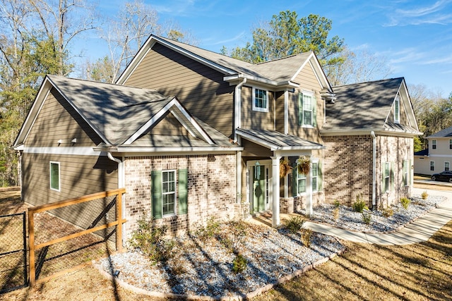 13733 Macon Rd, Upatoi, GA 31829 - view of front of home featuring brick siding and roof with shingles