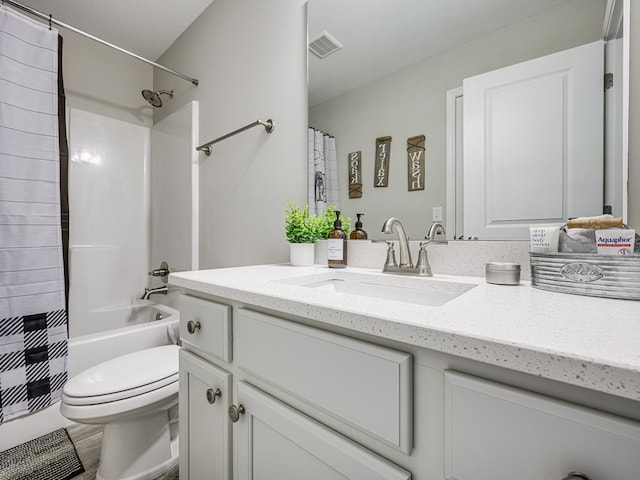 13733 Macon Rd, Upatoi, GA 31829 - full bathroom with vanity and shower / bath combo
