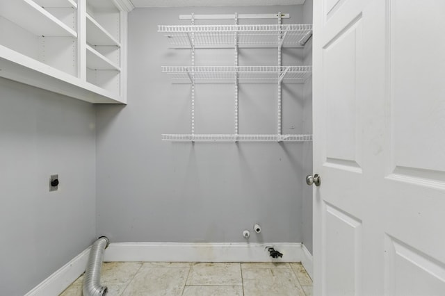 15635 US Highway 0027, Hamilton, GA 31811 - laundry room with electric dryer hookup, laundry area, hookup for a gas dryer, and baseboards
