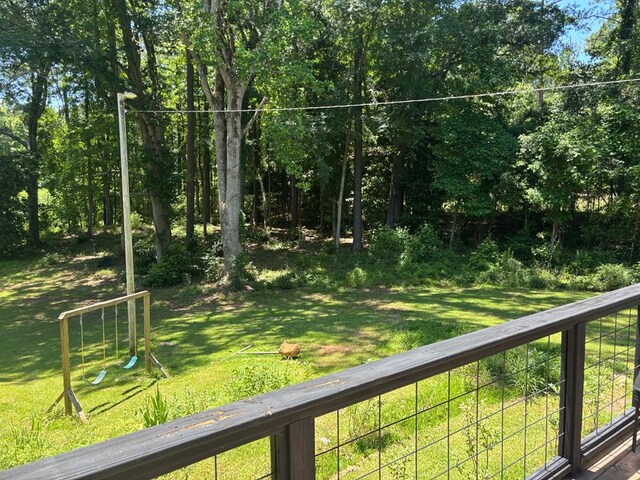 4232 Almond Rd, Fortson, GA 31808 - view of green lawn with a playground