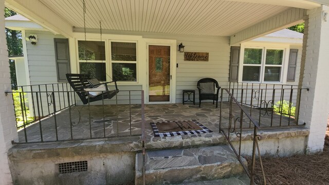 4232 Almond Rd, Fortson, GA 31808 - view of covered porch