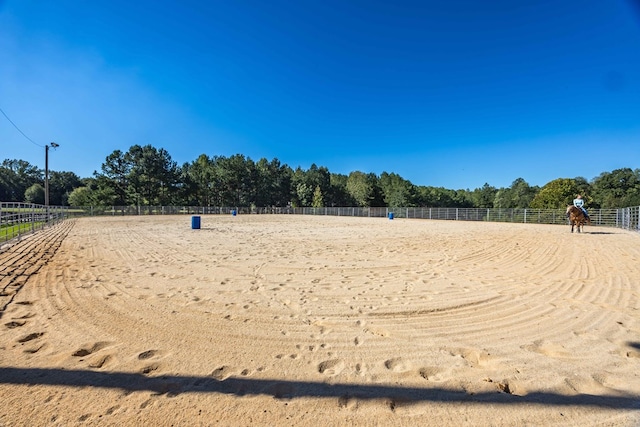 surrounding community featuring a rural view