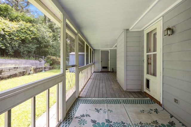 4608 Mayo Dr, Columbus, GA 31909 - view of unfurnished sunroom