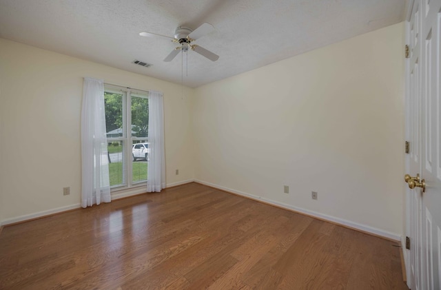 4608 Mayo Dr, Columbus, GA 31909 - spare room with wood finished floors and a ceiling fan