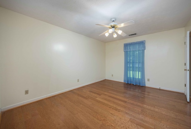 4608 Mayo Dr, Columbus, GA 31909 - spare room with light wood-type flooring and ceiling fan