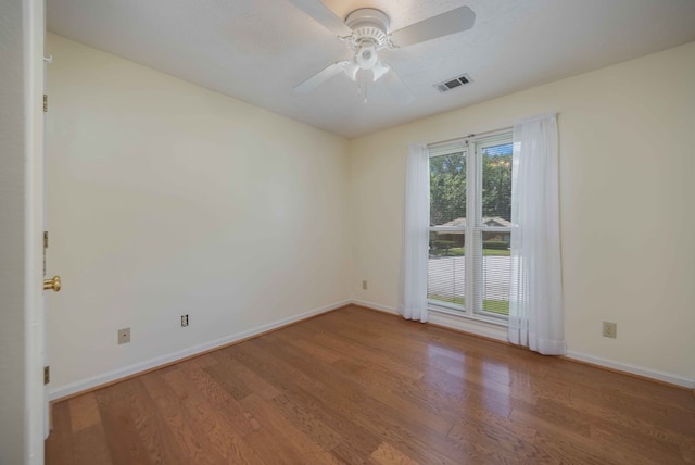 4608 Mayo Dr, Columbus, GA 31909 - unfurnished room with wood finished floors and a ceiling fan