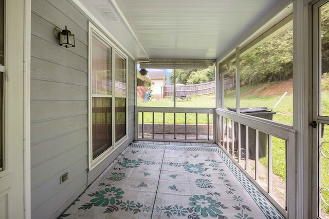 4608 Mayo Dr, Columbus, GA 31909 - view of unfurnished sunroom