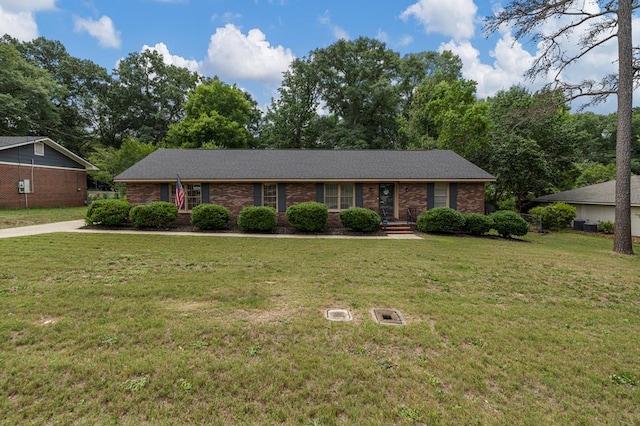 1903 Ashley Dr, Phenix City, AL 36867 - ranch-style house featuring a front lawn and brick siding