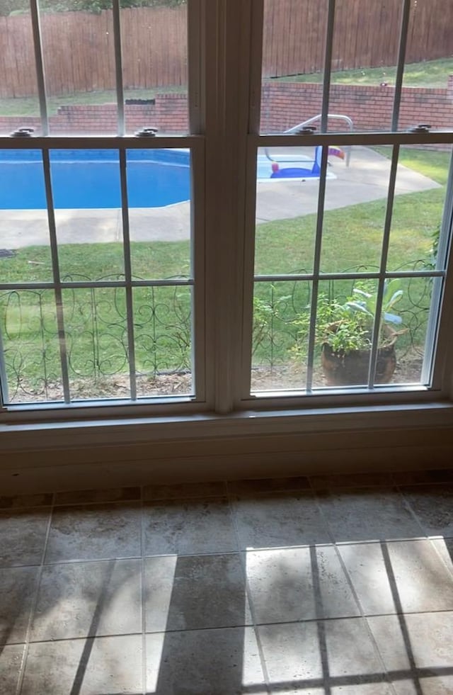 view of room details