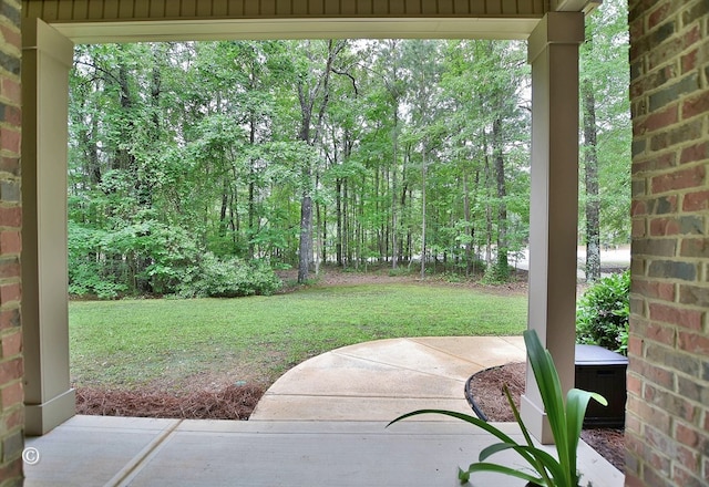 72W Teddy Bear Ln, Waverly Hall, GA 31831 - view of green lawn