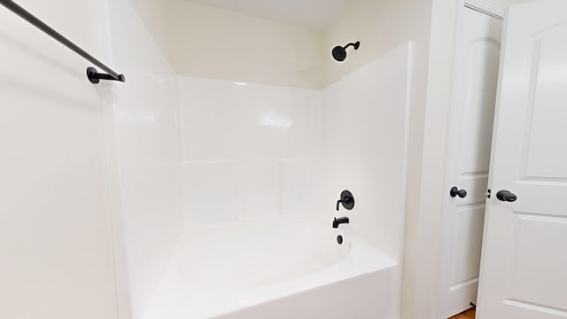 full bathroom with tub / shower combination