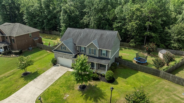 10146 Sable Oaks Dr, Midland, GA 31820 - aerial view of property and surrounding area