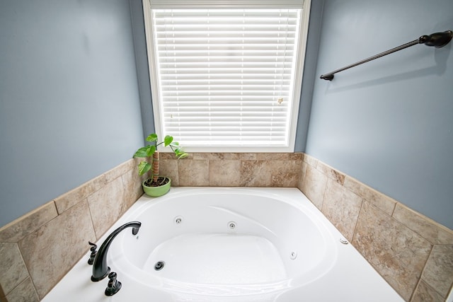 9597 Yarbrough Rd, Midland, GA 31820 - bathroom with a jetted tub